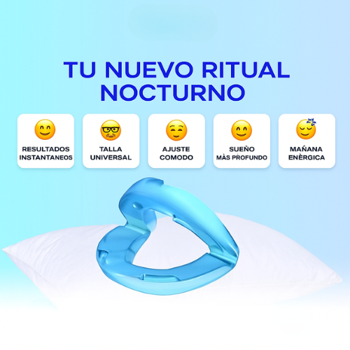 BOQUILLA ANTI RONQUIDOS